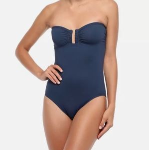 ERES Les Essentiels Cassiopee strapless swimsuit maillot